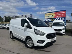 White Used 2021 Ford Transit Custom Limited Van | £12,995 (Good price)