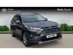 Grey Used 2021 Toyota RAV4 Hybrid Design SUV | £28,404 (Fair price)