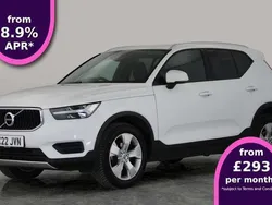White Used 2022 Volvo XC40 Momentum SUV | £19,991 (Fair price)