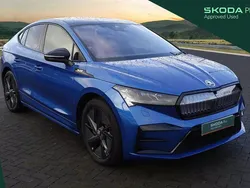 Blue Used 2023 Skoda Enyaq iV vRS SUV | £27,980 (Fair price)