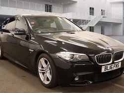 Black Used 2016 BMW 520 M Sport Sedan | £10,290 (Fair price)