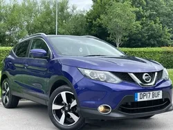 Blue Used 2017 Nissan Qashqai N-Connecta SUV | £9,450 (Good price)