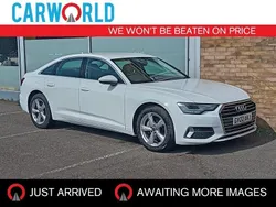 White Used 2022 Audi A6 Sport Sedan | £16,988 (Good price)