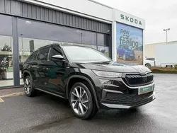 Black magic pearl effect Used 2023 Skoda Kodiaq SportLine SUV | £33,995 (Fair price)