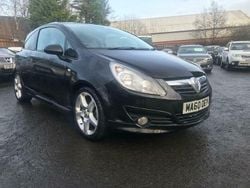 Black Used 2010 Vauxhall Corsa SRi Hatchback | £1,495 (Fair price)