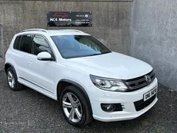 White Used 2013 VW Tiguan R-line SUV | £4,650