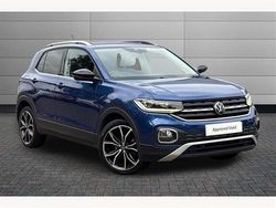 Blue Used 2021 VW T-Cross SEL SUV | £18,150 (Fair price)
