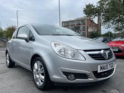 Silver Used 2010 Vauxhall Corsa Design Edition Hatchback | £1,395 (Fair price)