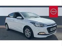White Used 2015 Hyundai i20 Hatchback | £6,971 (Fair price)