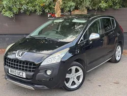 Black Used 2013 Peugeot 3008 Allure Hatchback | £3,495 (Fair price)