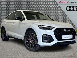 White Used 2021 Audi Q5 Sportback Comfort SUV | £37,793 (Expensive)