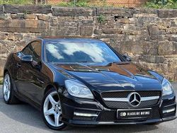 Black Used 2013 Mercedes SLK250 AMG Cabriolet | £7,561 (Fair price)