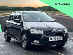 Black Used 2020 Skoda Fabia SE Drive Hatchback | £13,147 (Fair price)