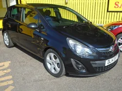 Black Used 2014 Vauxhall Corsa Hatchback | £4,495 (Fair price)