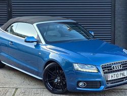 Blue Used 2021 Audi A5 Cabriolet S-Line Cabriolet | £10,499