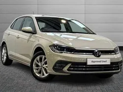 White New 2024 VW Polo Match Hatchback | £19,350 (Super price)