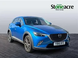Blue Used 2018 Mazda CX-3 Inclusive SUV | £10,390 (Fair price)