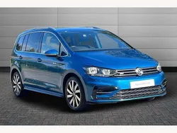 Blue Used 2017 VW Touran R-line MPV | £15,790 (Fair price)