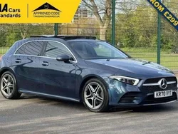 Blue Used 2020 Mercedes A180 AMG line Hatchback | £19,995 (Expensive)
