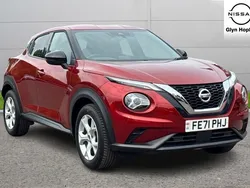 Red Used 2022 Nissan Juke N-Connecta SUV | £16,434 (Fair price)