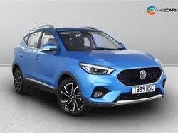 Blue Used 2022 MG ZS Exclusive Sedan | £14,975 (Fair price)