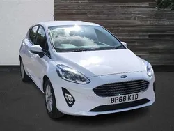 White Used 2019 Ford Fiesta Zetec Hatchback | £8,750 (Good price)