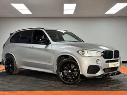 Silver Used 2018 BMW X5 M Sport SUV | £27,430 (Fair price)