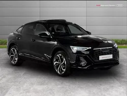 Black Used 2023 Audi Q8 e-tron Black Edition SUV | £44,999