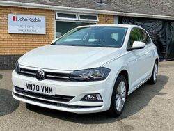 White Used 2020 VW Polo SEL Hatchback | £13,999 (Fair price)