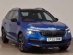 Blue Used 2022 Skoda Kamiq Monte Carlo SUV | £19,498 (Expensive)