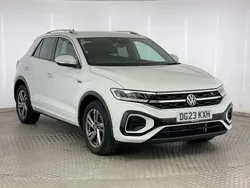 White Used 2023 VW T-Roc R-line SUV | £25,295 (Fair price)