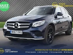 Blue Used 2017 Mercedes GLC220 AMG line SUV | £17,994 (Good price)
