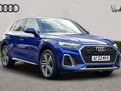 Blue Used 2022 Audi Q5 S-Line SUV | £30,345 (Fair price)