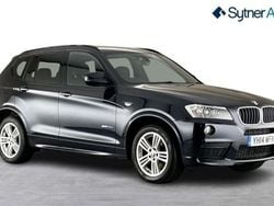 Black Used 2014 BMW X3 M Sport SUV | £8,999 (Good price)