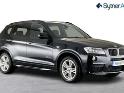 Black Used 2014 BMW X3 M Sport SUV | £8,999 (Good price)
