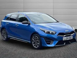 Blue flame Used 2024 Kia Ceed 2 Hatchback | £19,495 (Expensive)