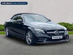 Black Used 2018 Mercedes C43 AMG Premium Cabriolet | £30,453 (A bit pricey)