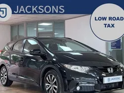 Black Used 2014 Honda Civic SE Plus Estate | £7,895 (Fair price)