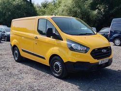 Yellow Used 2021 Ford Transit Custom Van | £7,999 (Super price)
