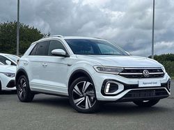 White Used 2025 VW T-Roc R-line SUV | £43,495