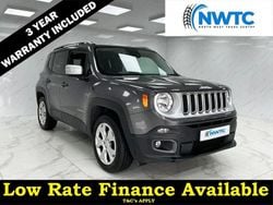 Grey Used 2016 Jeep Renegade Limited SUV | £9,095 (Fair price)