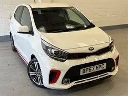 White Used 2018 Kia Picanto GT-Line Hatchback | £6,740 (Fair price)