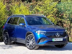Blue Used 2024 Mercedes EQB350 Executive SUV | £32,998