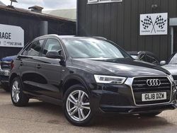 Black Used 2018 Audi Q3 S-Line SUV | £15,995 (Super price)