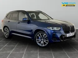 Blue Used 2024 BMW X3 M Sport SUV | £37,595 (Good price)