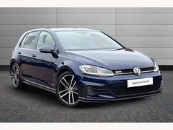 Blue Used 2018 VW Golf VII GTD Hatchback | £14,795 (Fair price)