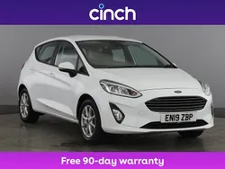 White Used 2019 Ford Fiesta Zetec Hatchback | £8,599 (Fair price)