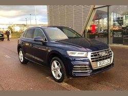 Blue Used 2020 Audi Q5 S-Line SUV | £23,450 (Good price)