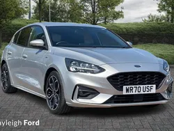 Silver Used 2020 Ford Focus ST-Line X Hatchback | £16,250 (Fair price)