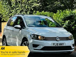 White Used 2016 VW Golf Sportsvan SE MPV | £8,490 (Fair price)